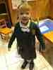 Happy 5th birthday, but you still have to go to school! 2015